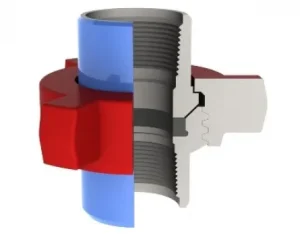 WECO wing union 1002